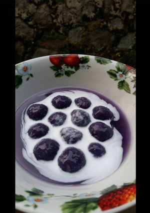 Foto resep Biji salak ubi ungu