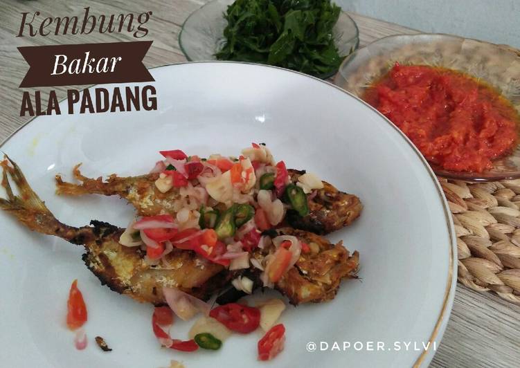 Kembung Bakar ala Padang
