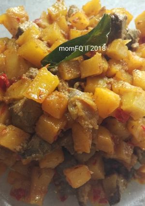 Foto resep Sambel goreng kentang hati ampela