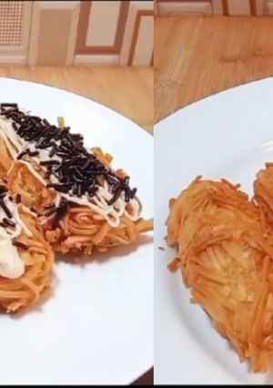 Foto resep Pisang goreng rambutan alias pisang gondrong