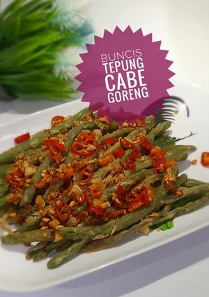 Foto resep Buncis Tepung Cabe Goreng