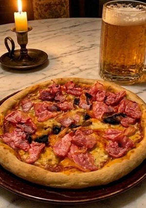 Zdjęcie przepisu Pizza 🍕zboczona.