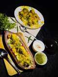 সেব পুরি ও দই পাপড়ি চাট (sev puri o doi papdi chaat recipe in bengali)