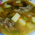Sop Kambing (rice cooker)