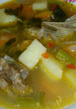 Foto resep Sop Kambing (rice cooker)