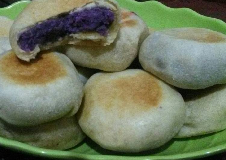 Resep Bakpia ubi ungu yang Lezat