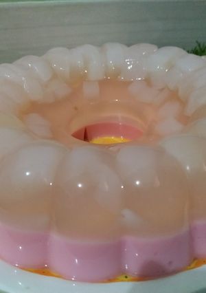 Foto resep Puding kaca nata de coco #12w