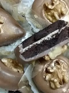 صورة لوصفة صابلي بقلاصاج الكراميل ومحشي بكريمة الموكا 😍😍