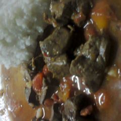 A picture of Wet fry Liver (With gravy).