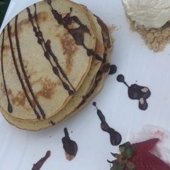 A picture of Pancakes #ramadancontest.
