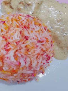 صورة لوصفة دجاج بالكريمة