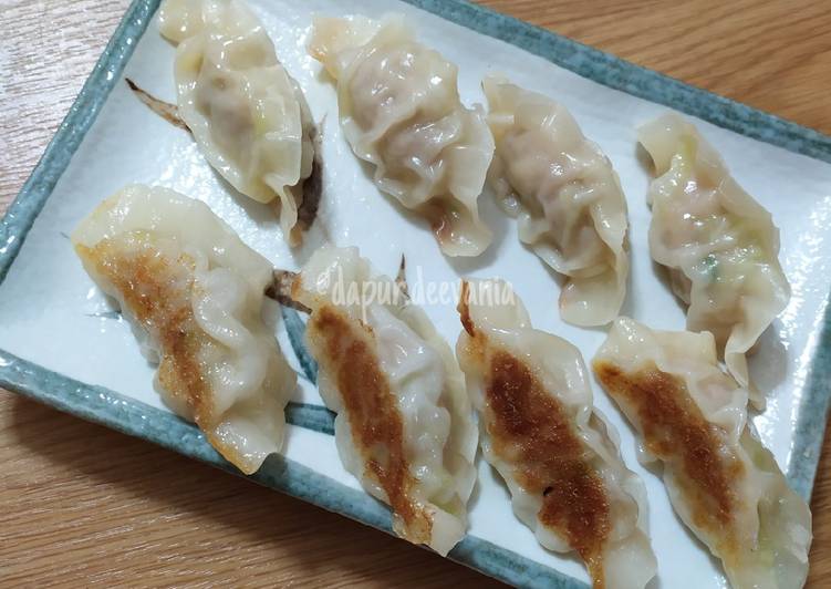 Resep 🌸 dumpling/gyoza ayam Anti Gagal