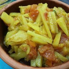 A picture of Quick Aloo ki sabzi.