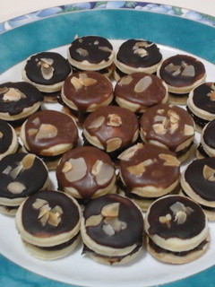 Toffifee linzer, gluténmentesen recept fotója