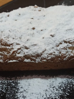 Una foto de Budín de manzana