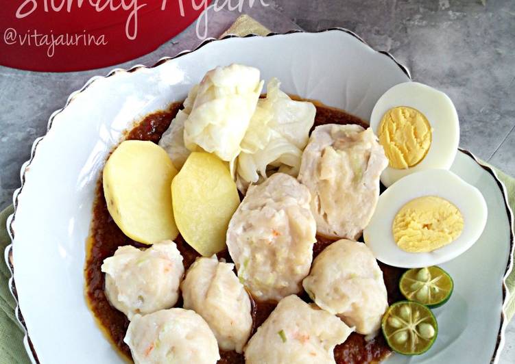 Resep Siomay Ayam Udang, Sempurna