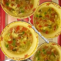 Healthy chicken vegetables soup 🍲 A picture of Healthy chicken vegetables soup 🍲.