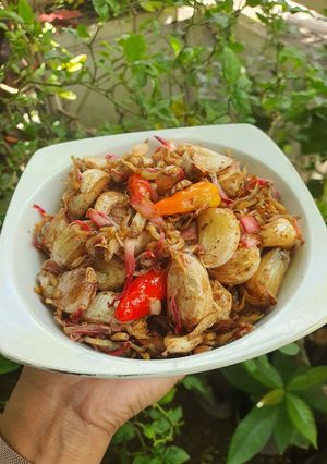 Foto resep Sambal Bawang Putih Kecombrang