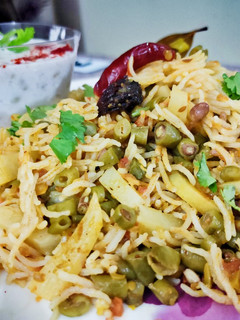 बींस पुलाव (Beans Pualo recipe in hindi) रेसिपी मुख्य फोटो
