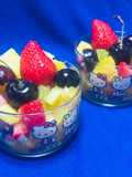 Macedonia de Frutas 🍒🍓🥝🍌🍍🌹