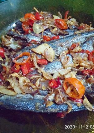 Foto resep Oseng ikan asin bawang merah