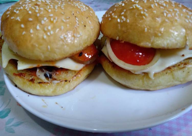 Recipe: Perfect Burger homemade