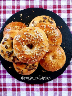 Foto di Bagel (Bagels) con semi