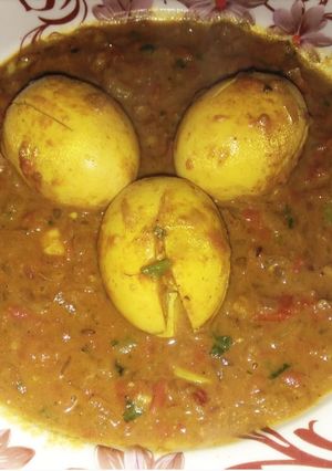 A picture of Classic egg curry #4weekschallenge #myfavouriteeasterdishcontest.