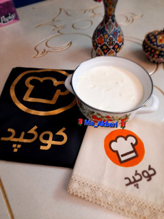 عکسی از دستور 🌱ماست خامهای خانگی