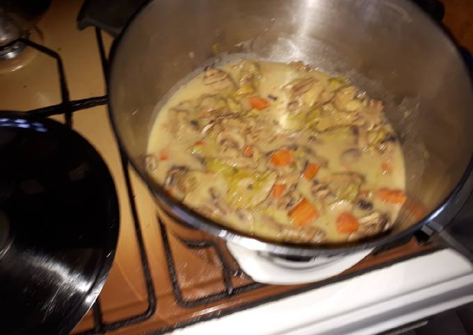 Blanquette de veau à l'ancienne