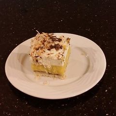 A picture of Coconut Cream Pie Bars.