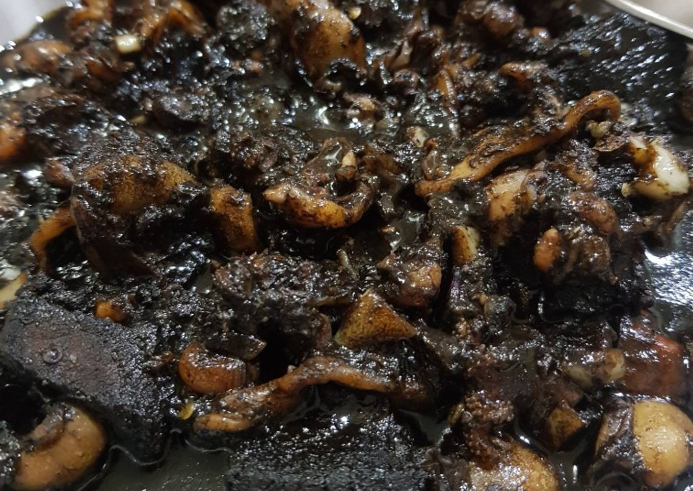 sotong teriyaki hitam