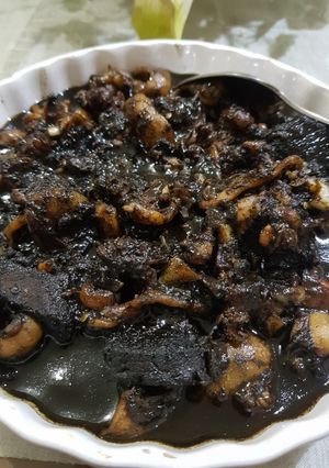 Foto resep Cumi hitam teriyaki
