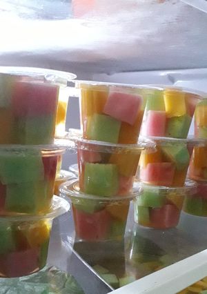 Foto resep Puding kaca mozaik