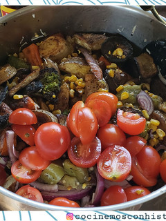 Una foto de Ensalada de Vegetales Asados