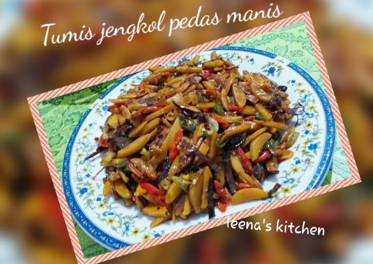 Langkah memasak 21. Tumis jengkol pedas manis legit