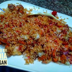 A picture of B.B.Q Biryani.