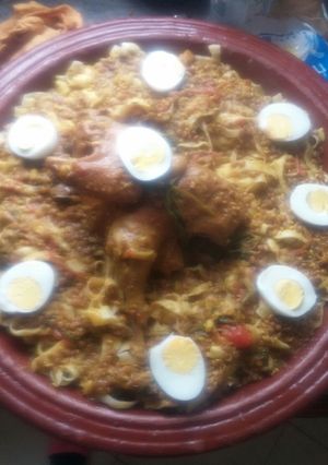 صورة لوصفة رفيسه بدجاج بلدي