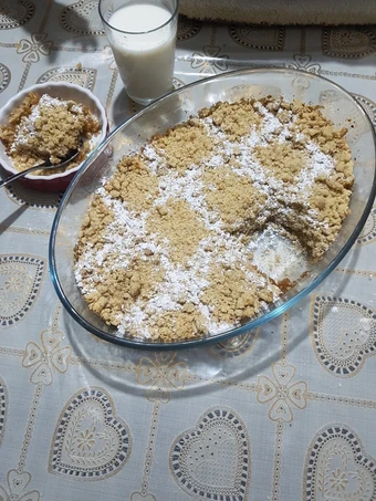Easy Steps to Make Apple crumble which So Delicious