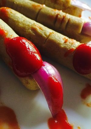 A picture of Severed Halloween Fingers.