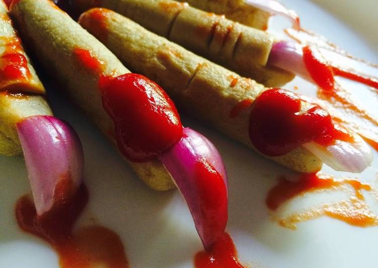 Simple Way to Make Homemade Severed Halloween Fingers