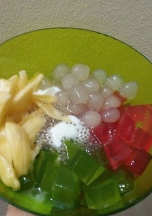 Hình của món Sữa chua mít.