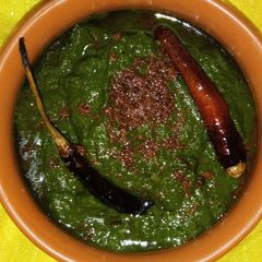 A picture of Sarso Ka Saag.