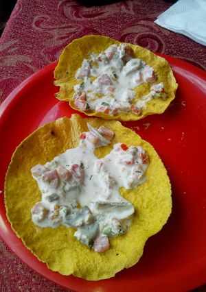 Una foto de Ensalada de champiñones con atún