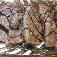 A picture of Chocolate pancakes.