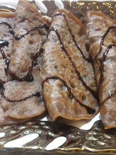A picture of Chocolate pancakes.