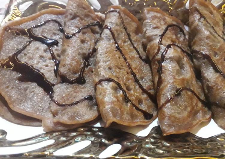 Recipe of Speedy Chocolate pancakes