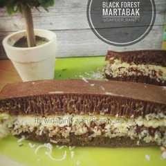 A picture of MarNis (Martabak manis) black forest.