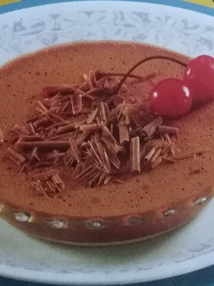 Una foto de Espuma helada de chocolate 🍫