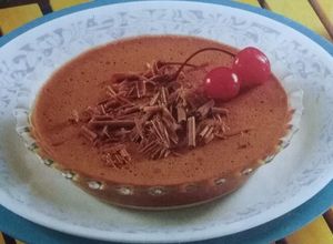 Una foto de Espuma helada de chocolate 🍫